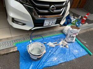漆喰打ち替え工事